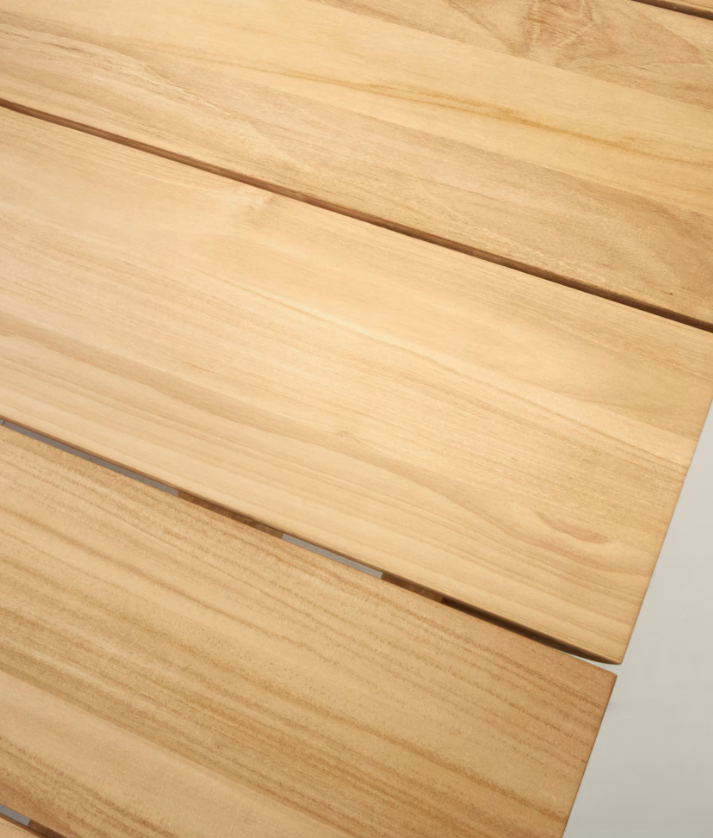 ICARO Stol izrađen od masivnog tikovine, 220 x 102 cm, FSC 100%