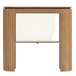 LICIA Konzolni stolić s 1 ladicom, masivno drvo manga, 120 x 90 cm