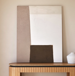 LICIA Konzolni stolić s 1 ladicom, masivno drvo manga, 120 x 90 cm