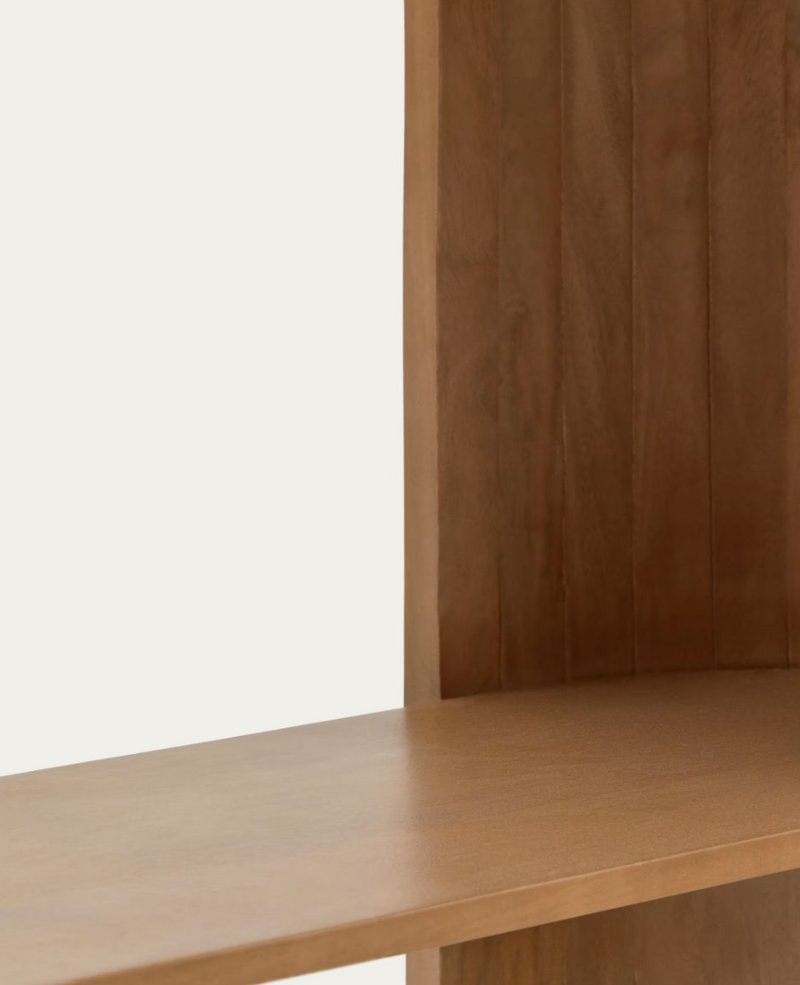 LICIA Konzolni stolić s 1 ladicom, masivno drvo manga, 120 x 90 cm