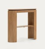 LICIA Konzolni stolić s 1 ladicom, masivno drvo manga, 120 x 90 cm