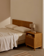 BEYLA Uzglavlje od punog hrasta za krevet 160 cm FSC 100%