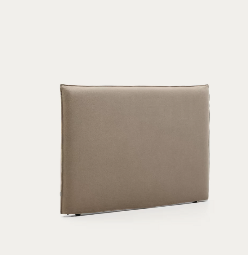 JAIRA Uzglavlje s uklonjivom navlakom od lana i pamuka u taupe boji za krevet FSC Mix Credit od 160 cm