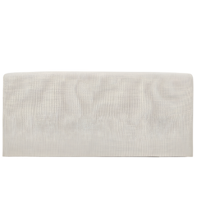 VALMA Pearl chenille headboard with removable cover for a 160 x 200 cm bed