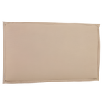 TANIT Headboard with beige linen removable cover, for 200 cm beds