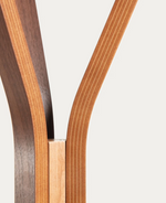 CHELSEY Vješalica za kapute od punog gumenog drva, 170 cm