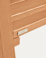 MARALIS Vješalica za odjeću u stilu teepeeja od punog jasenovog drva, 148 x 50 cm