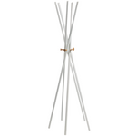 CHELSEY Bijela vješalica za kapute 170 cm