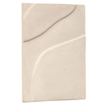 MIRTA Bež zidna dekoracija od papier-mâchéa 40 x 58 cm