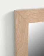 WILANY Ogledalo prirodna završna obrada 52,5 x 152,5 cm