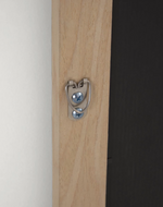 WILANY Ogledalo prirodna završna obrada 52,5 x 152,5 cm