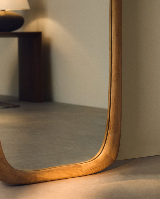 ALURA Ogledalo od tikovine 158 x 61 cm FSC 100%