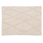 NYANA Bijela, pamučna prostirka za kupanje, 50 x 70 cm