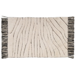 CRILDA Bijela, pamučna prostirka za kupanje, 50 x 70 cm