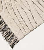 CRILDA Bijela, pamučna prostirka za kupanje, 50 x 70 cm