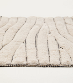 CRILDA Bijela, pamučna prostirka za kupanje, 50 x 70 cm