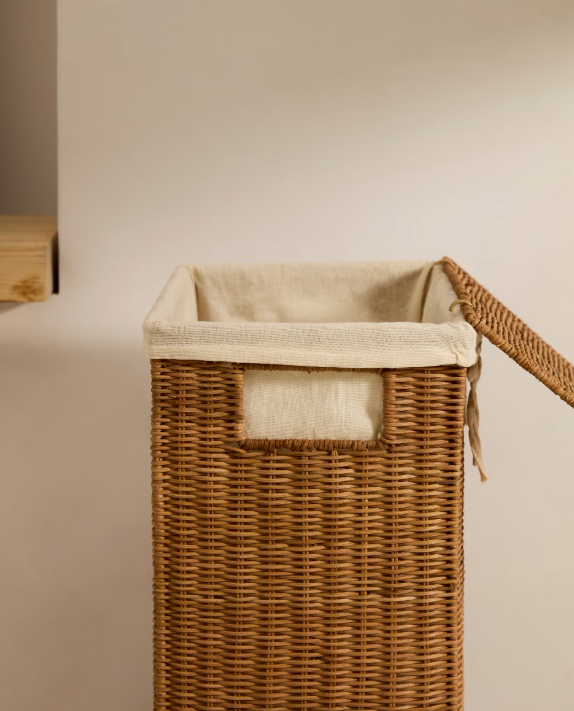 INDALI Set of 2 rattan baskets, 44 x 27 cm / 37 x 23 cm
