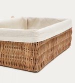 INDALI Set of 2 rattan baskets, 32 x 25 cm / 28 x 20 cm