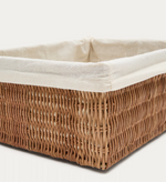 INDALI Set of 2 rattan baskets, 32 x 25 cm / 28 x 20 cm