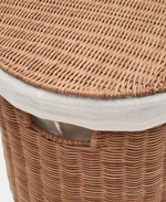 INDALI Set of 2 rattan baskets, Ø 50 cm / Ø 55 cm