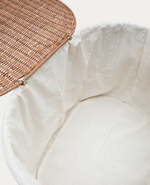 INDALI Set of 2 rattan baskets, Ø 50 cm / Ø 55 cm