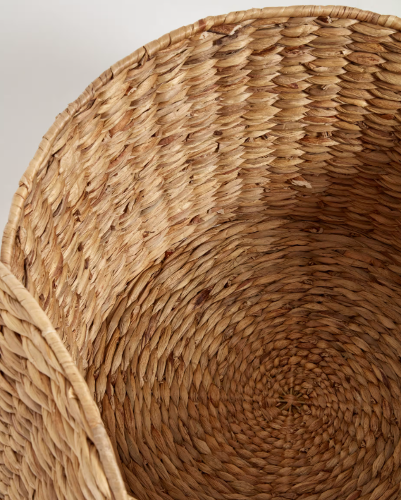 YESSIRA Natural fibre clothes basket, 45 cm
