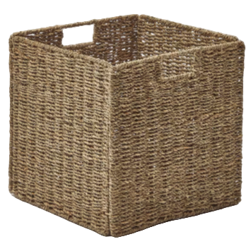 TOSSA Natural fiber folding box, 32 x 33 cm