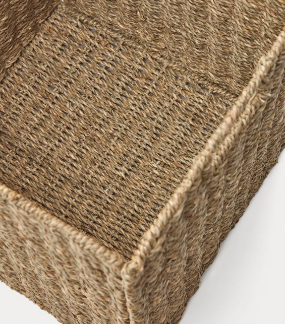TOSSA Natural fiber folding box, 32 x 33 cm