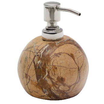 SPALSH Beige marble soap dispenser