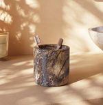 SPALSH Beige marble toothbrush holder
