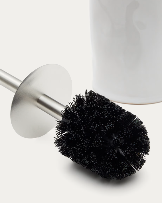 SAVEL Grey Stoneware Toilet Brush