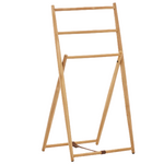 ROXANA Towel rack in solid teak, 50 x 95 cm