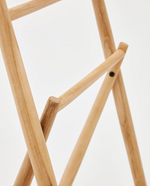 ROXANA Towel rack in solid teak, 50 x 95 cm