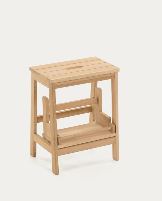 NELL Stool with ladder 40 x 43 cm