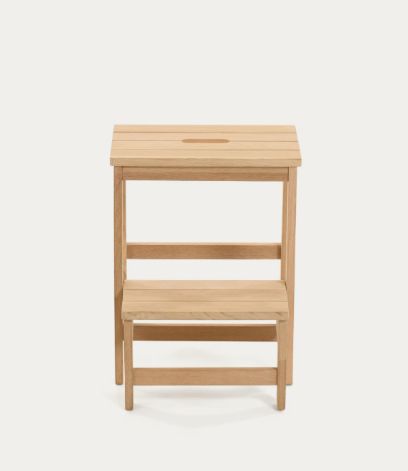 NELL Stool with ladder 40 x 43 cm