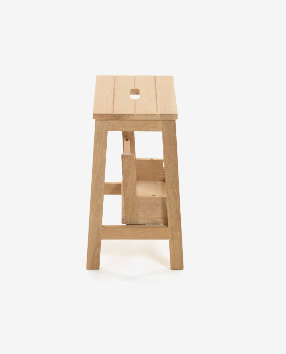NELL Stool with ladder 40 x 43 cm
