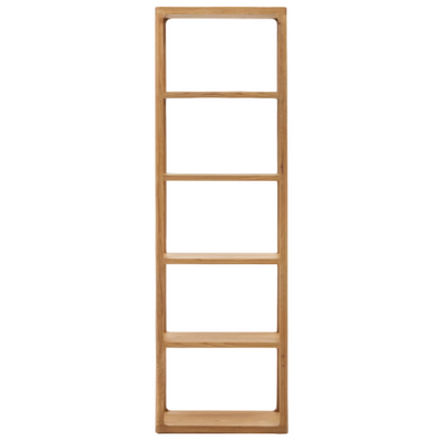 MAYMAI Shelf with solid oak structure 60 x 193 cm