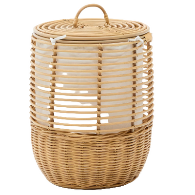 LIORA Rattan laundry basket 59cm