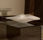 ONDARO  Frosted glass centrepiece 11cm