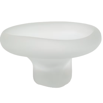 ONDARO Frosted glass centrepiece 15cm