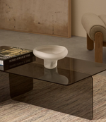 ONDARO Frosted glass centrepiece 15cm