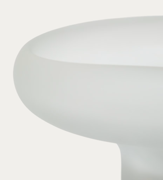 ONDARO Frosted glass centrepiece 15cm