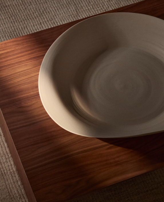 EBENOR Bež keramički središnji ukras Ø 53 cm