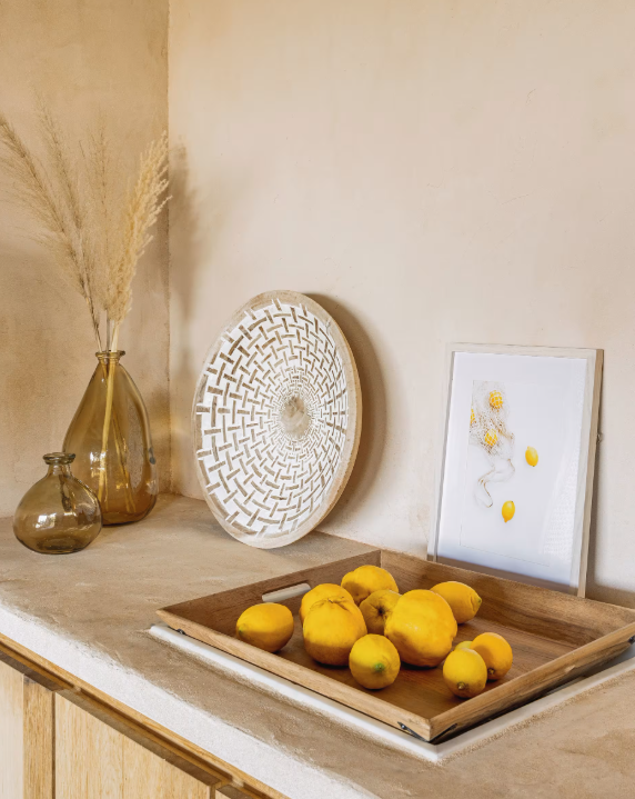 BRENNA Medium brown vase