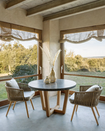 BRENNA Medium brown vase