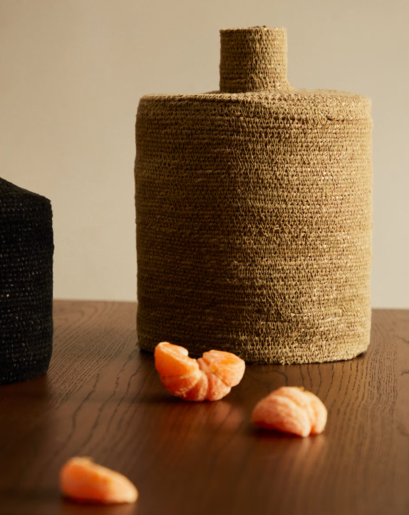 SALINAS Vaza od prirodnih vlakana s prirodnom završnom obradom 30 cm