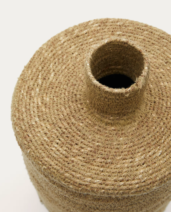 SALINAS Vaza od prirodnih vlakana s prirodnom završnom obradom 30 cm