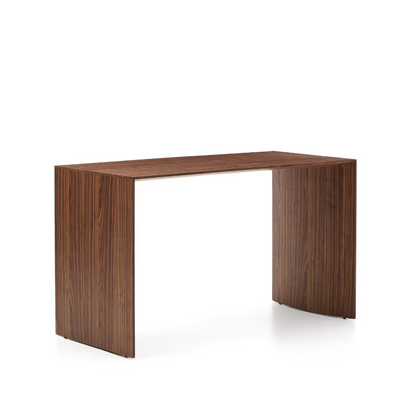 LITTO Radni stol od furnira oraha 140 x 60 cm