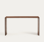 LITTO Radni stol od furnira oraha 140 x 60 cm