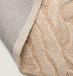 TRIBET Zebrasti vuneni tepih od žakard vune 200 x 300 cm